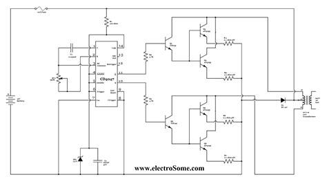 Square Wave Inverter Circuit