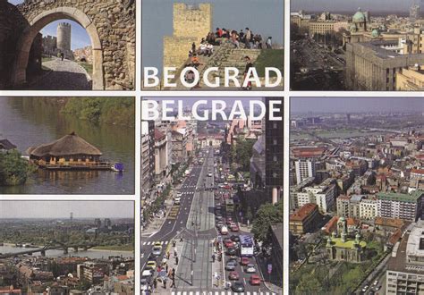 My World In (Written and Stamped) Postcards: [ SERBIA ] Beograd/Belgrade the capital city of Serbia