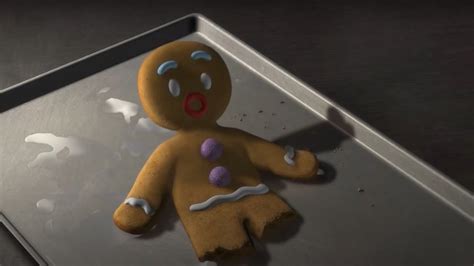 Sad Gingerbread Man Shrek