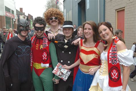 21 brilliant photos of Sheffield United fans in fancy dress on away ...