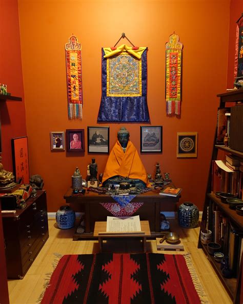 My Buddha Altar room / Buddhist shrine built off our bedroom in a ...