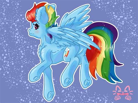 [Fanart] Rainbow Dash by Niveria25 on DeviantArt