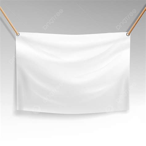 Blank Cloth Banner Psd