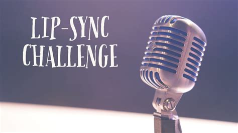 Lip-Sync Challenge - YouTube