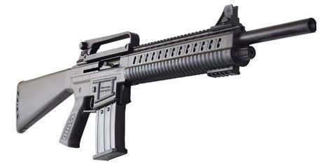 AR-12 Semi Auto, AR-15 Style 12ga Shotgun by Leader Arms of Turkey, 3 ...