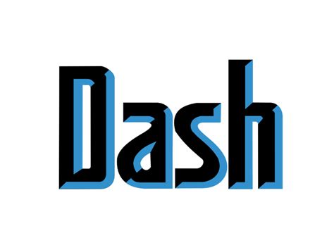 Dash Logo PNG Transparent & SVG Vector - Freebie Supply