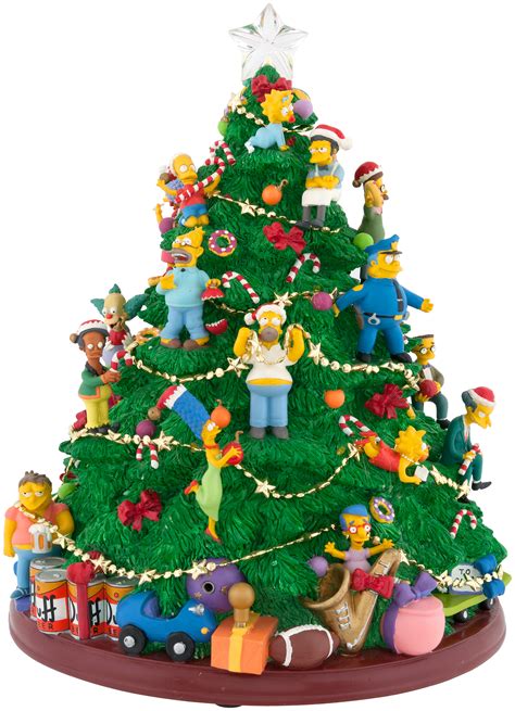 Hake's - "THE SIMPSONS CHRISTMAS TREE" BOXED FIGURINE.