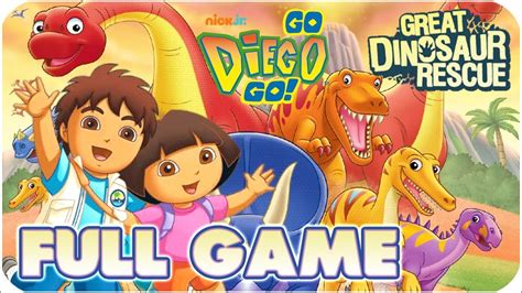 Go, Diego, Go! Great Dinosaur Rescue FULL GAME Longplay (Wii, PS2) - YouTube