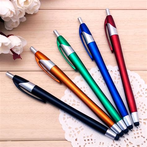 500pcs/set Ball point pen advertising pen custom stylus pen logo touch ...