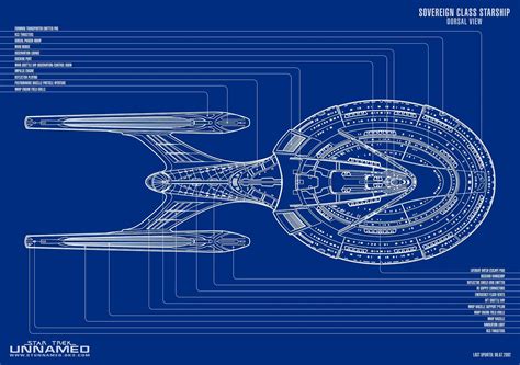 Sovereign Class Starship Schematics by NapalmKing