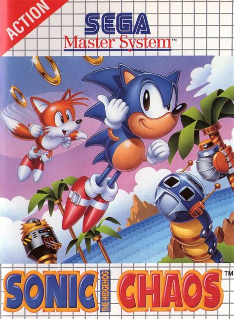 Sonic the Hedgehog Chaos Box Shot for Sega Master System - GameFAQs