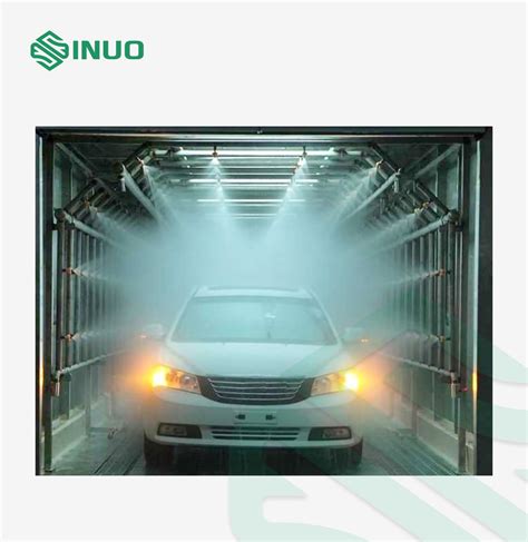 Electric Vehicle Testing Equipment Car Rain Proof Performance Test Room