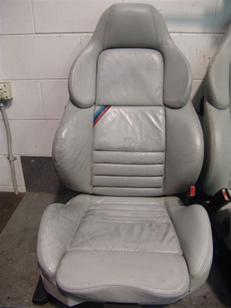 Resfinishing Leather Seats BMW M3