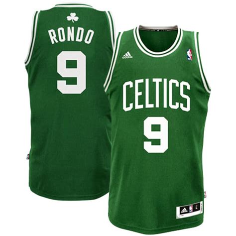 adidas Rajon Rondo Boston Celtics Youth Kelly Green Swingman Away Jersey