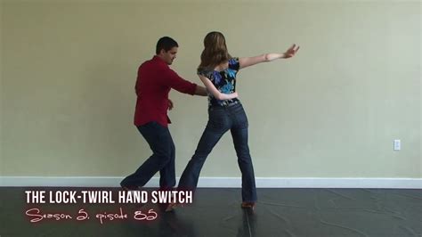 Advanced Salsa Dance Moves - Lock Twirl Hand Switch - YouTube