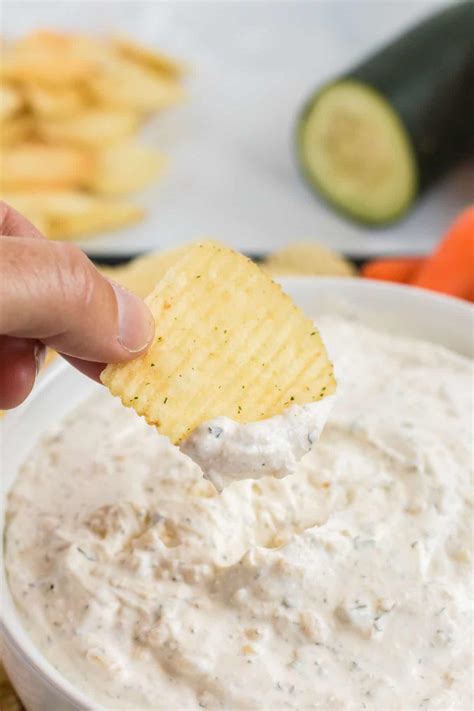 The Best Easy Chip Dip - Build Your Bite