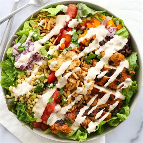 BBQ Ranch Chicken Salad | Recipe | Chicken salad recipes, Ranch salad ...