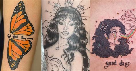 Stunning SZA Tattoos