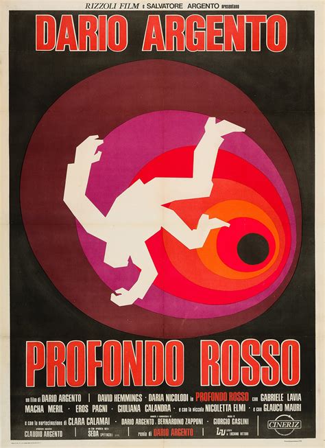 Italian "Deep Red" film poster - 1975 - Design Market