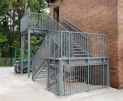 Prefabricated Metal Stairs | Customizable Steel Staircases | Panel Built