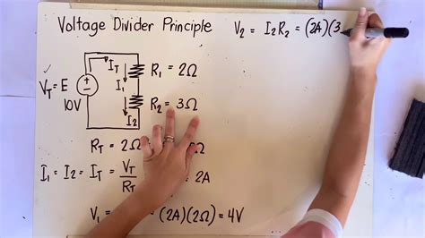 Dc Voltage Divider Circuit Diagram