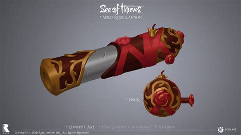 Pavel Popov - Sea of Thieves - Wild Rose set props