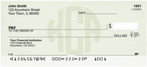 Kirsten Custom Logo Personal Checks