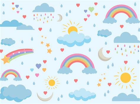 Free Rainbow Background Vectors Vector Art & Graphics | freevector.com