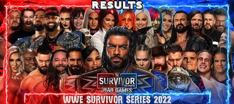 Survivor Series 2022 Results