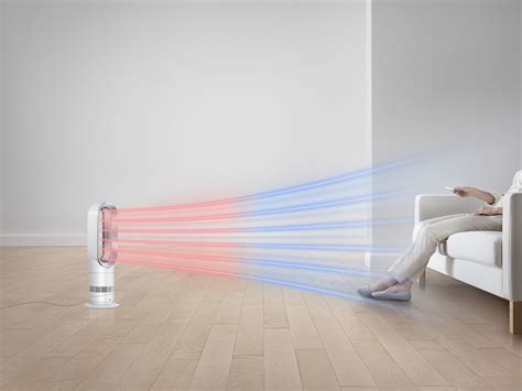 Dyson Hot+Cool™ Jet Focus Fan Heater (White/Silver) | Dyson Australia