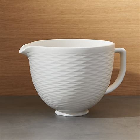 KitchenAid ® 5-Qt. Textured Ceramic Bowl | Crate and Barrel