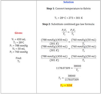 Combined Gas Law Worksheet Answers