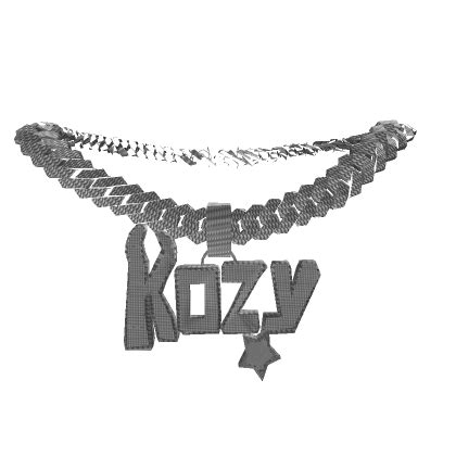 ICED OUT KOZY CHAIN 1.0 | Roblox Item - Rolimon's