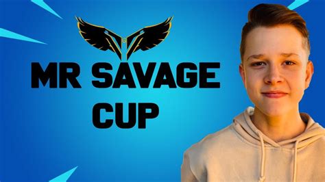 🔴🔥 Fortnite Mr Savage Cup | (South African Streamer) 🔥 🔴 - YouTube