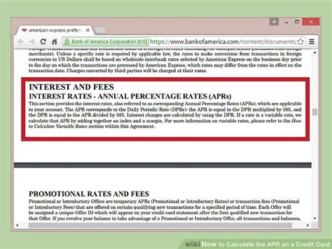How to Calculate the APR on a Credit Card: 9 Steps (with Pictures)