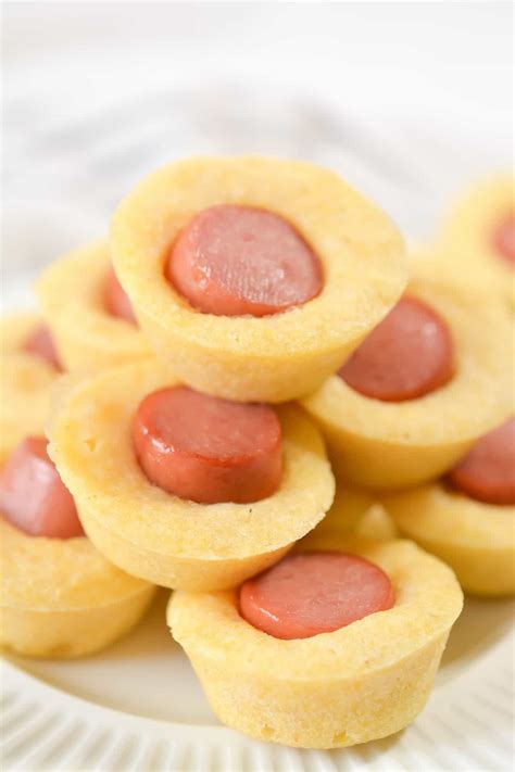 Mini Corn Dogs Easy Recipe - Sweet Pea's Kitchen