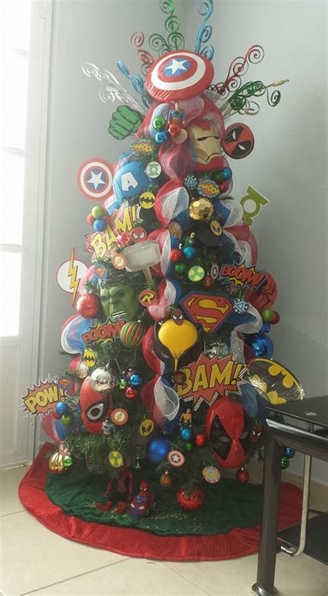 Party Light | Christmas tree themes, Superhero christmas, Holiday christmas tree