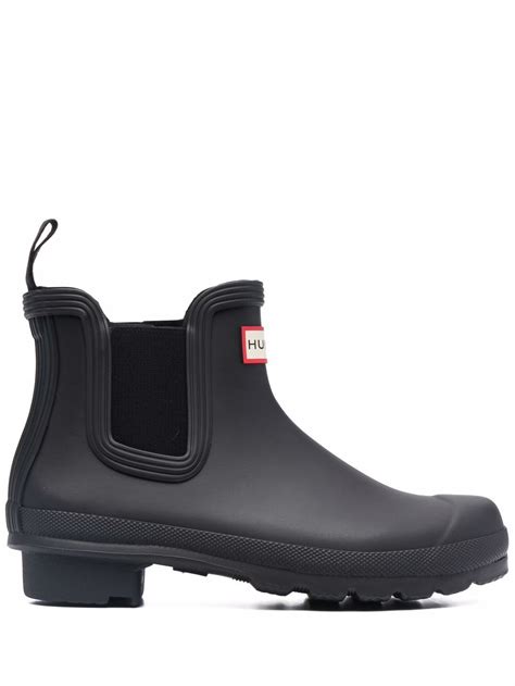 Hunter Original Chelsea Ankle Boots In Black | ModeSens