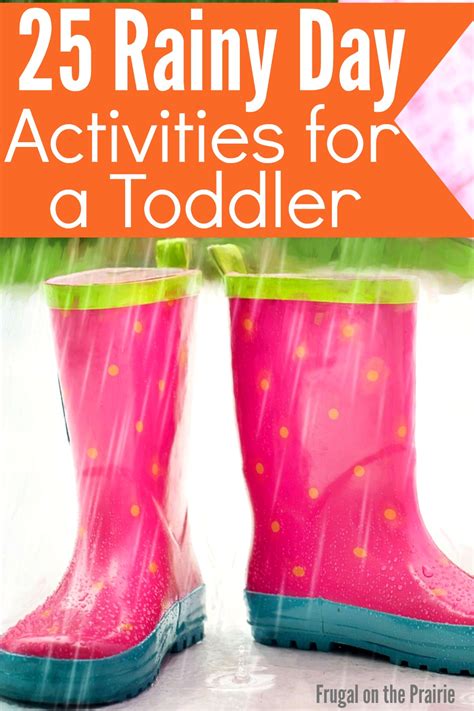 25 Rainy Day Activities for a Toddler — Allison Lindstrom | Blogging + Business