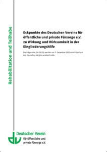 Wirkung und Wirksamkeit in der Eingliederungshilfe – KONTUREN