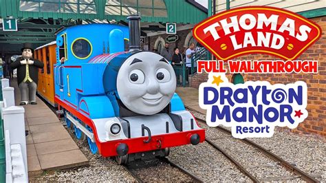 Thomas Land at Drayton Manor Full Walkthrough (June 2022) [4K Ultra Wide] - YouTube