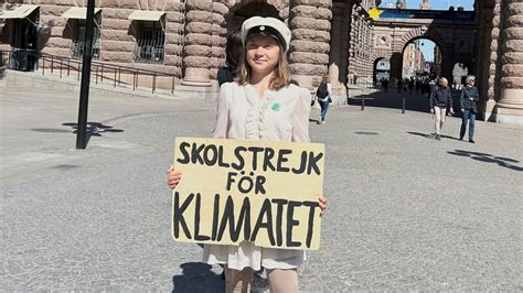 Greta Thunberg takes part in her final school strike - warning: 'The ...