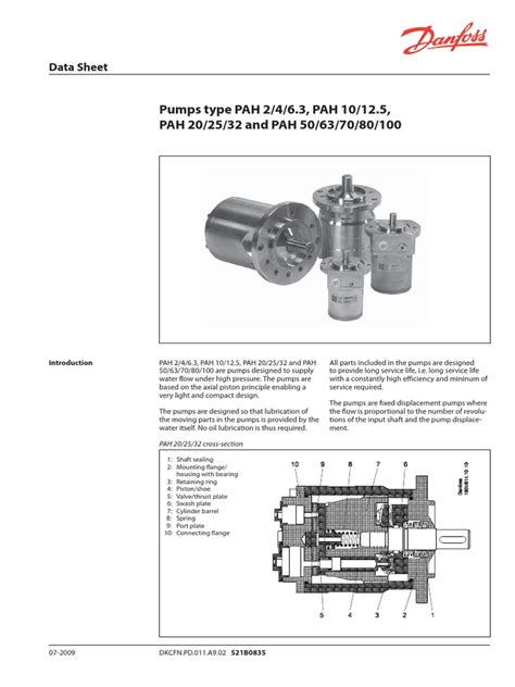 Danfoss Pumps | PDF | Pump | Engines