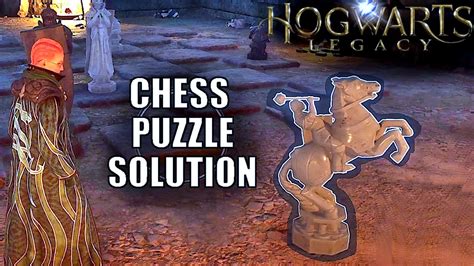 How to Solve Chess Puzzle in Hogwarts Legacy (Chair/Vase/Pot) - YouTube