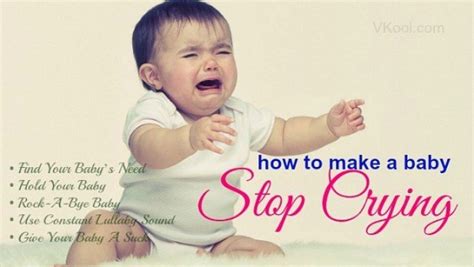 How to make a baby stop crying at night – 5 tips