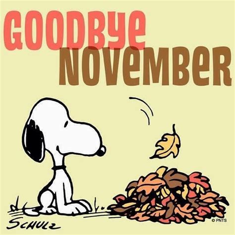 Goodbye November Snoopy Quote Pictures, Photos, and Images for Facebook ...