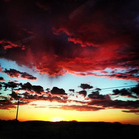 Skyscape Red Fury #Photography | Nubes, This moment