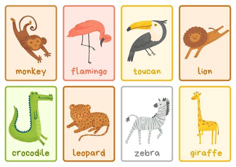 Free Printable Animal Alphabet Flash Cards Printable Word, 45% OFF