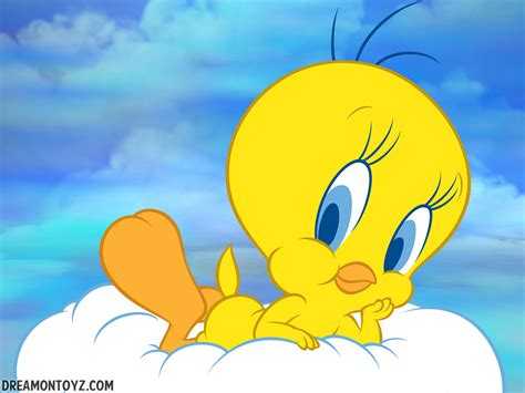 FREE Cartoon Graphics / Pics / Gifs / Photographs: Tweety Bird cloud wallpapers and backgrounds