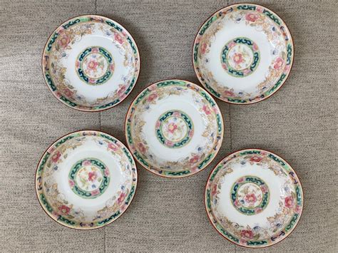 Vintage Noritake Dinnerware With Nippon Backstamp, Fruit Bowl, Soup ...